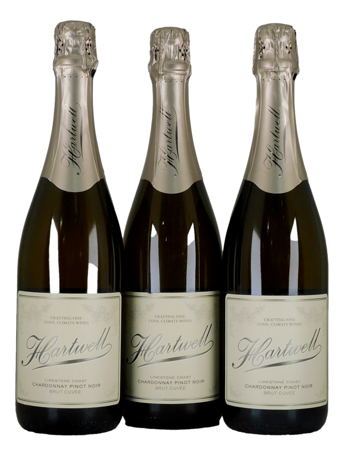 Hartwell Pinot Chardonnay Brut Cuvée NV (3x 750mL)