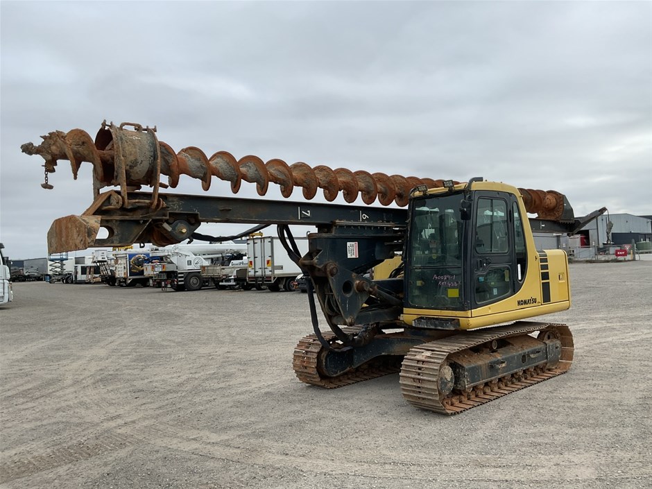 2003 Komatsu PC120-6EO Drill Rig