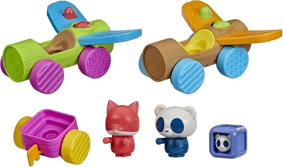 PLAYSKOOL Roll and Go Critters Vehicle, Toys for Toddlers 1 Year Old and Up