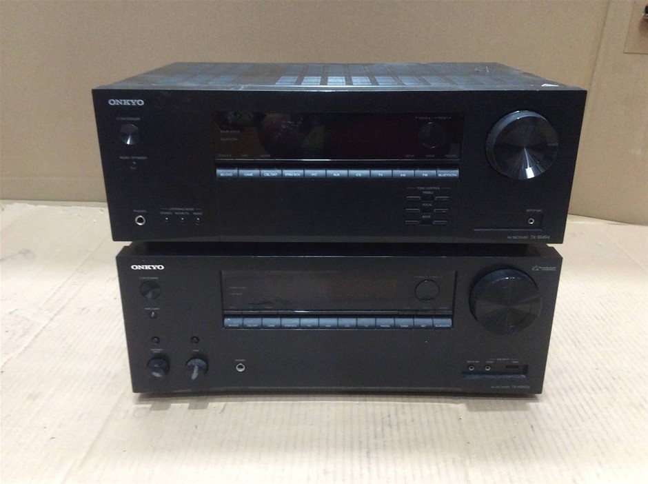 Onkyo TX-NR656 and TX-SR494 AV Receiver