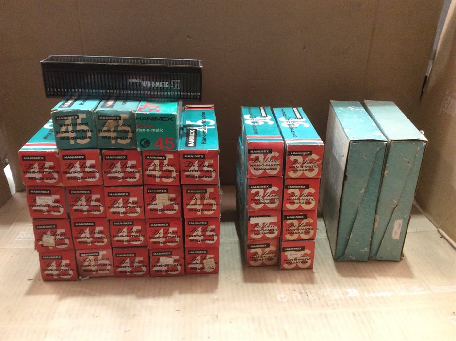 Hanimex Han-O-Matic 45 Slide Magazines Bulk Lot (Lot of 34)