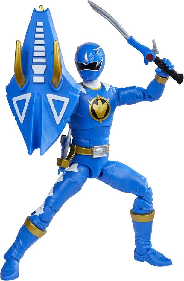 POWER RANGERS Lightning Collection - 6 Inch Dino Thunder Blue Ranger.