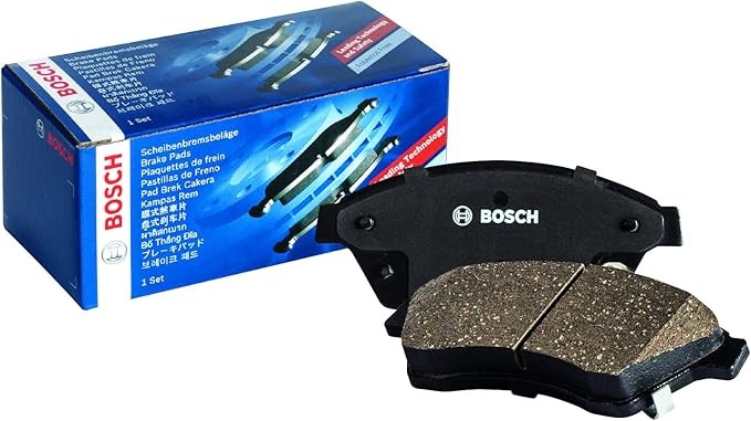Genuine Bosch Front Brake Pads BP1262, equivalent to Bendix DB2187HD. Inclu