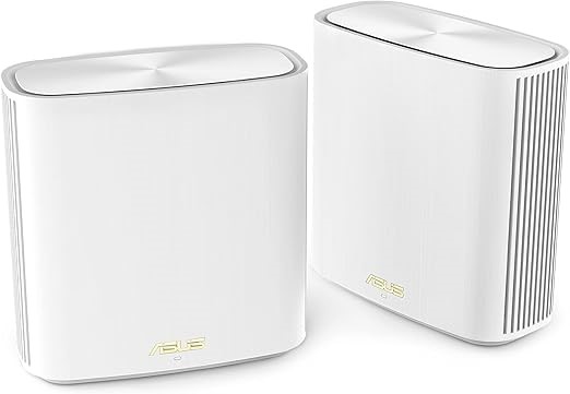 ASUS ZenWiFi XD6S Whole Home Mesh WiFi 6 System (2 Pack White): Coverage up
