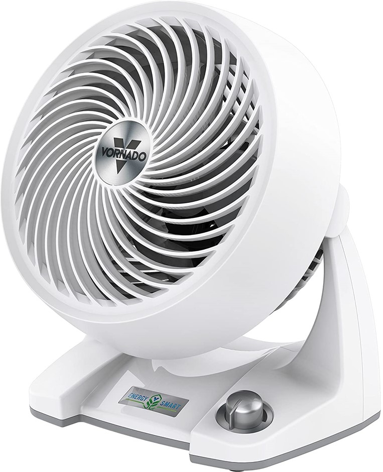 VORNADO Small Smart Air Circular 533DC, White. 17.8 x 24.5 x 28.7 cm. NB: I