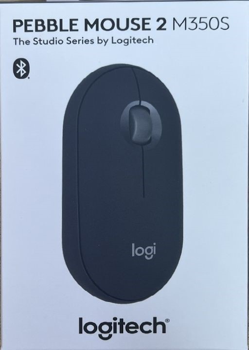 New Sealed Logitech Pebble 2 M350s Wireless Mouse - Black