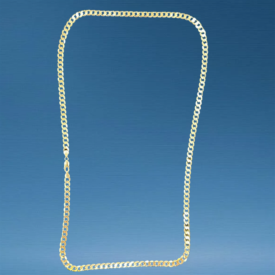 CURB CHAIN YELLOW GOLD