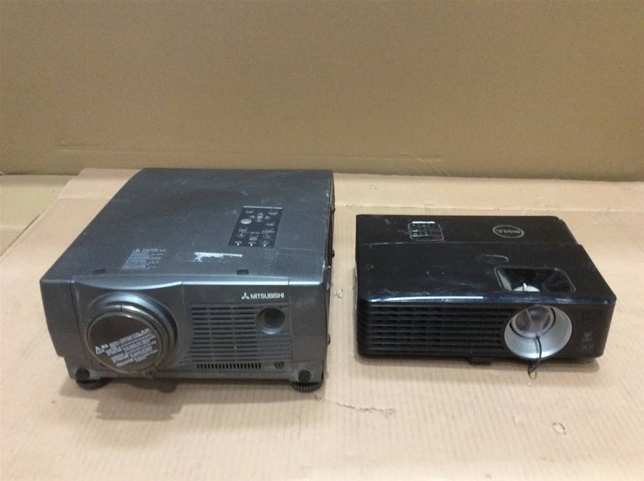 Dell 1420X Projector + Mitsubishi LVP-X400BU Projector