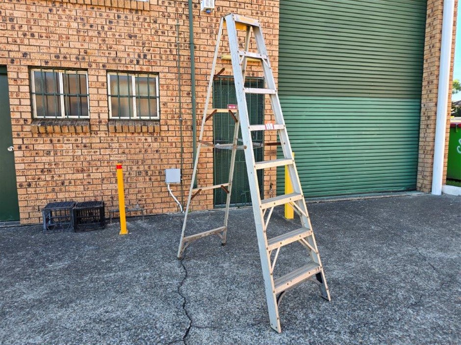 Unbranded Single Sided Aluminium Step Ladder