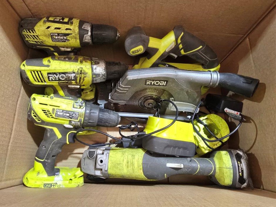 Assorted RYOBI 18V Tools/Equipment