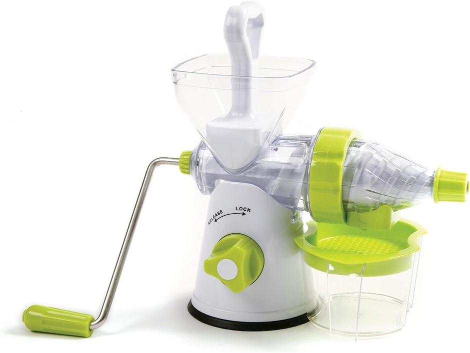 NORPRO Manual Hand Juicer, White.