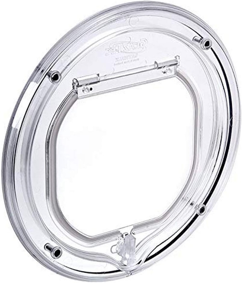 PET-TEK Glass Fitting Original Cat Door, 27cm, Clear.