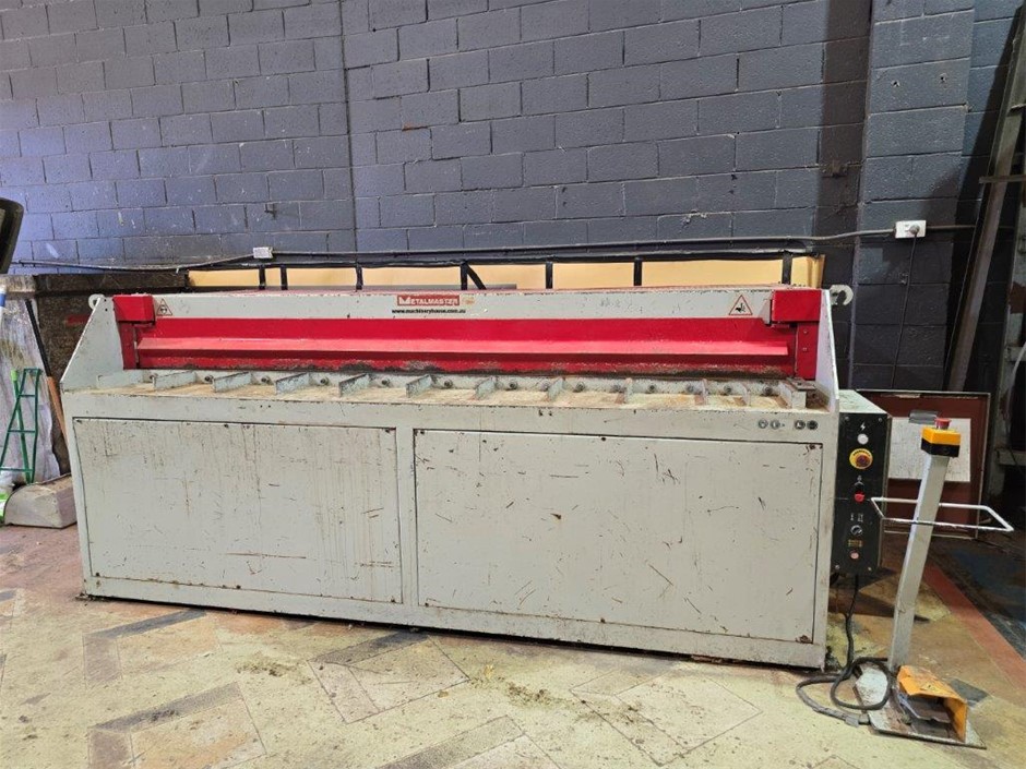 2016 METALMASTER SG-815H Guillotine