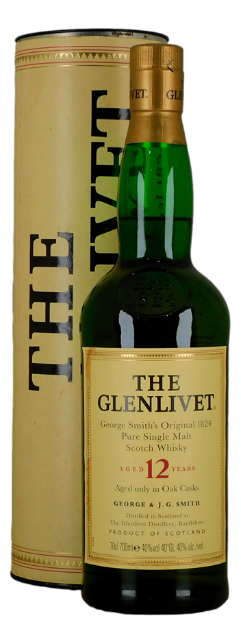 The Glenlivet 12 YO Pure Single Malt Scotch Whisky (1x 700ml)