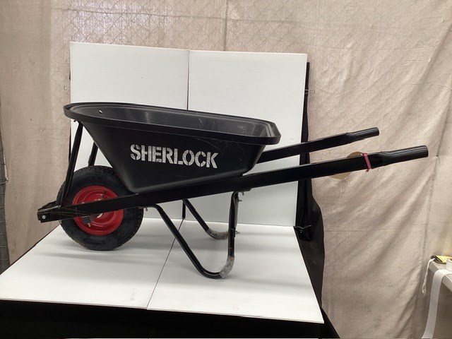 <p>Black WheelBarrow</p>
