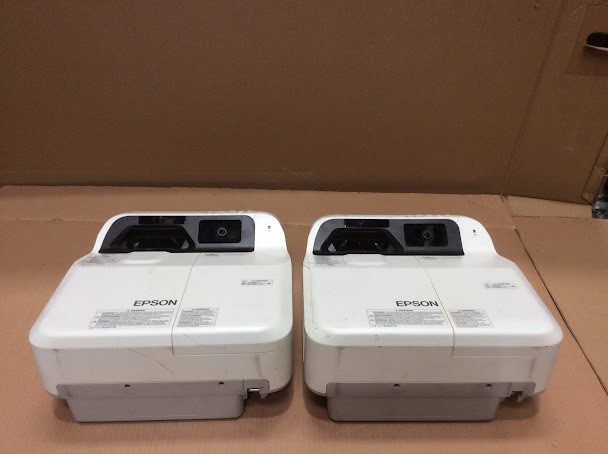 Epson EB-685Wi 3LCD Projectors (Lot of 2)