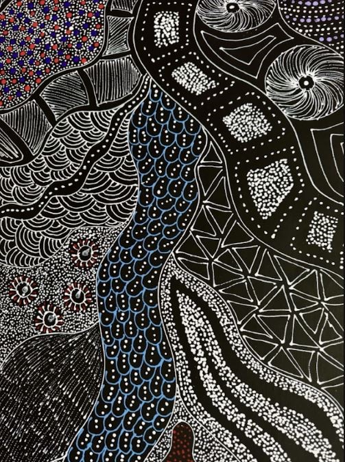 Original Aboriginal Painting Rayleen Price Pula