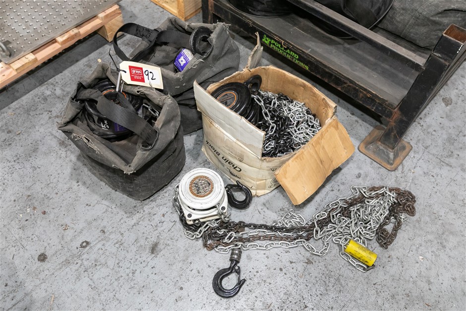 Beaver G3 Chain Block Hoists with Carry Bag