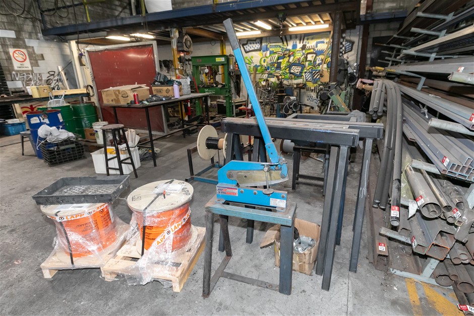 Hafco HS12 Hand Guillotine with Stand