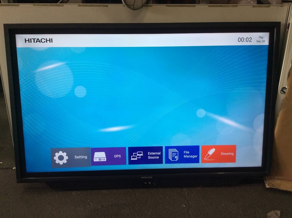 Hitachi HILU75203 Interactive Flat Panel Display