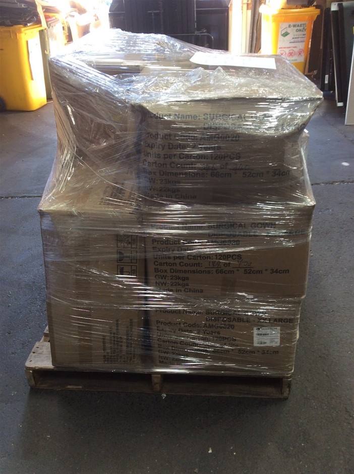 Disposable Surgical Gowns (AMG0020 × 4 cartons, AMG0019) New