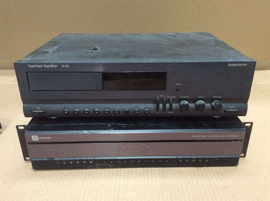 Harman Kardon TD420 Cassette + PACOM SmartIP-8SD Network Video Recorder