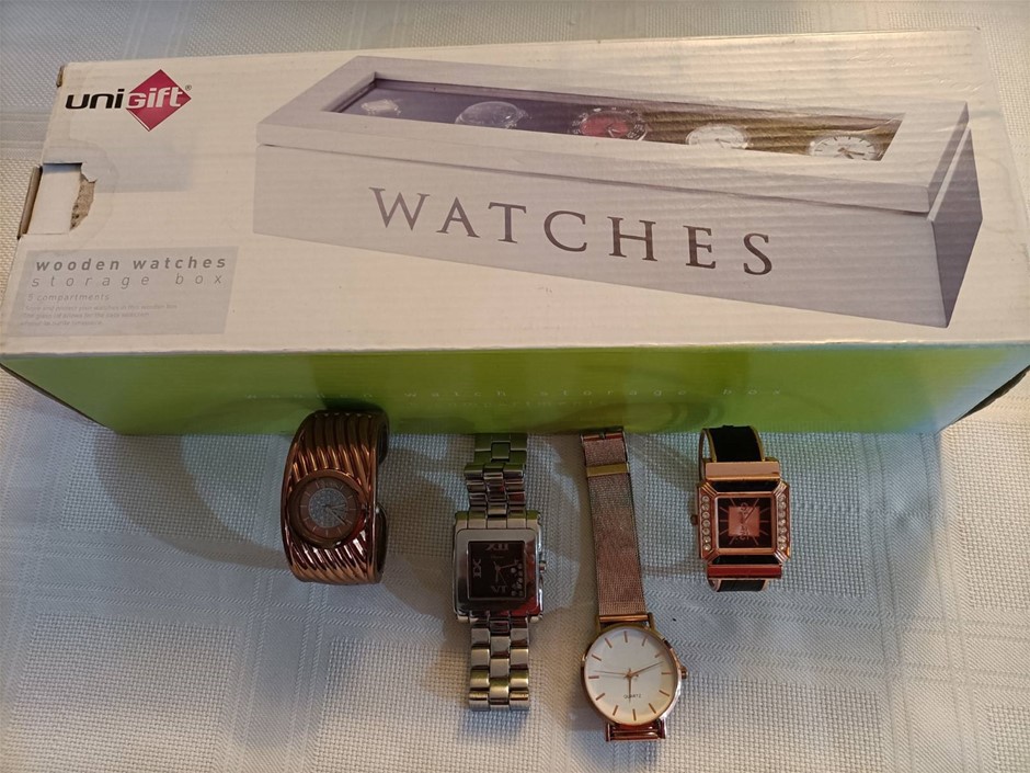 Watch Storage New and 4x Used Watches. Others