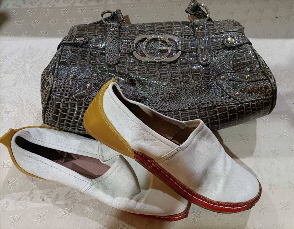 Gusto Italy Bag and La Tenace Italian Shoes . used