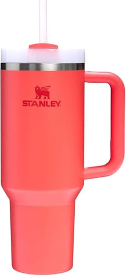 STANLEY Quencher H2.0 Tumbler with Handle and Straw 40 oz | Flowstate 3-Pos