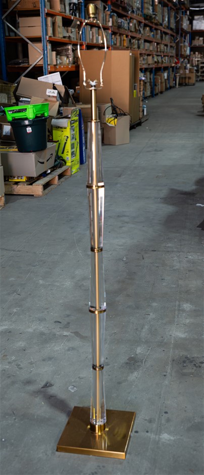 KOALA LIVING ACRYLIC LAMP BRASS BASE