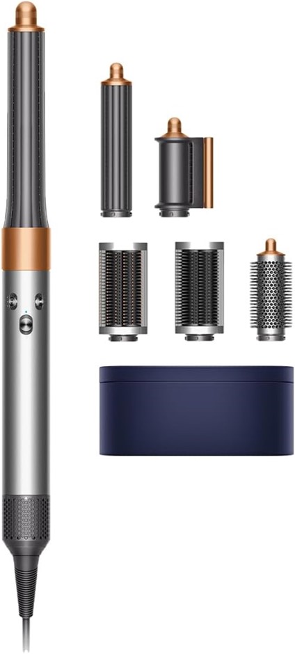 DYSON Air Wrap Complete Long Multi-Styler and Dryer - Nickel/Copper. NB: Ha