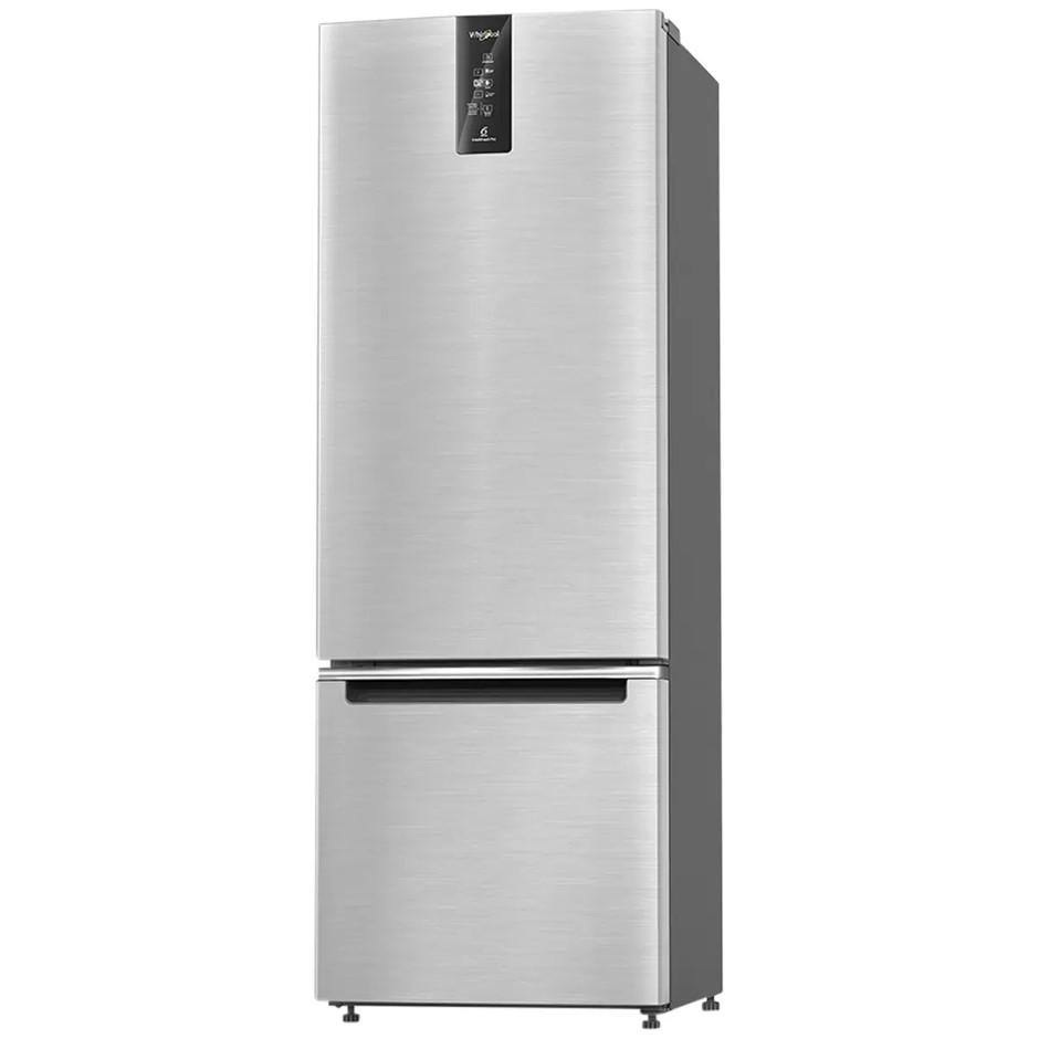 WHIRLPOOL 313L Bottom Mount Stainless Steel Fridge, Model WB3560EUXX. NB: