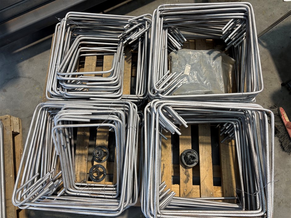 Pallet Comp. New Never Used Lge Qty Concreters Reo Reinforcement Stirrups