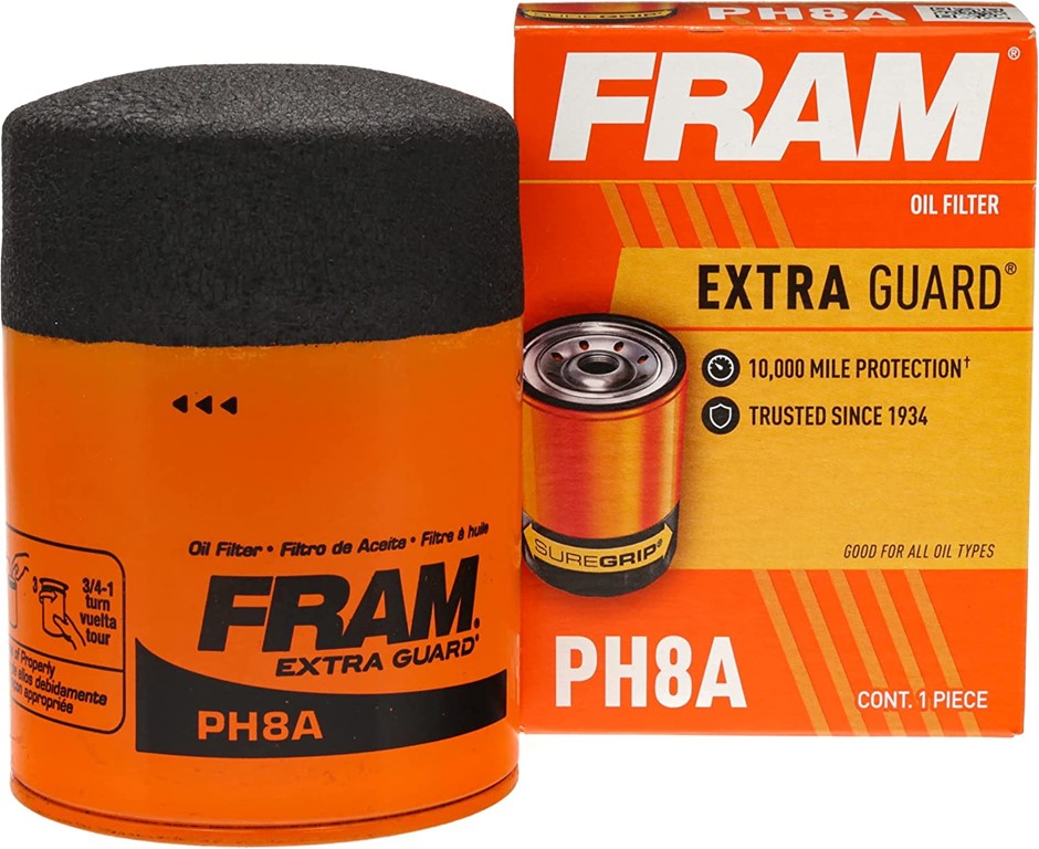 FRAM FPH8A FRAM PH8A Spin On Oil Filter Cylindrical - Alt.PartNo Z9.