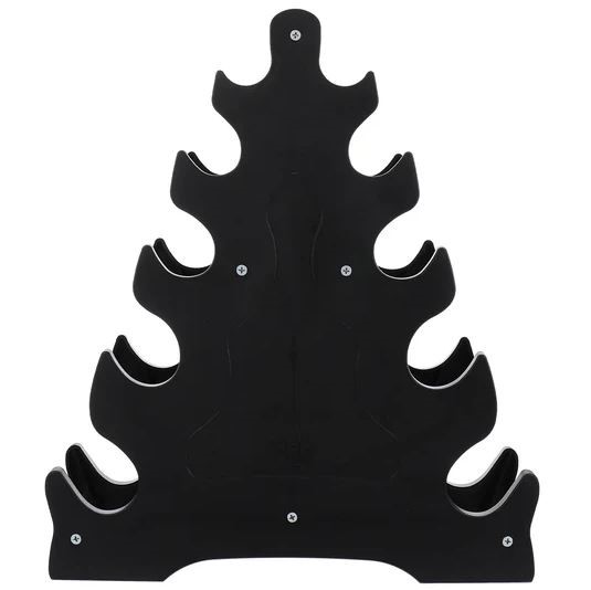 Triangle Fitness Rack - Dumbbell & Kettlebell Storage Stand