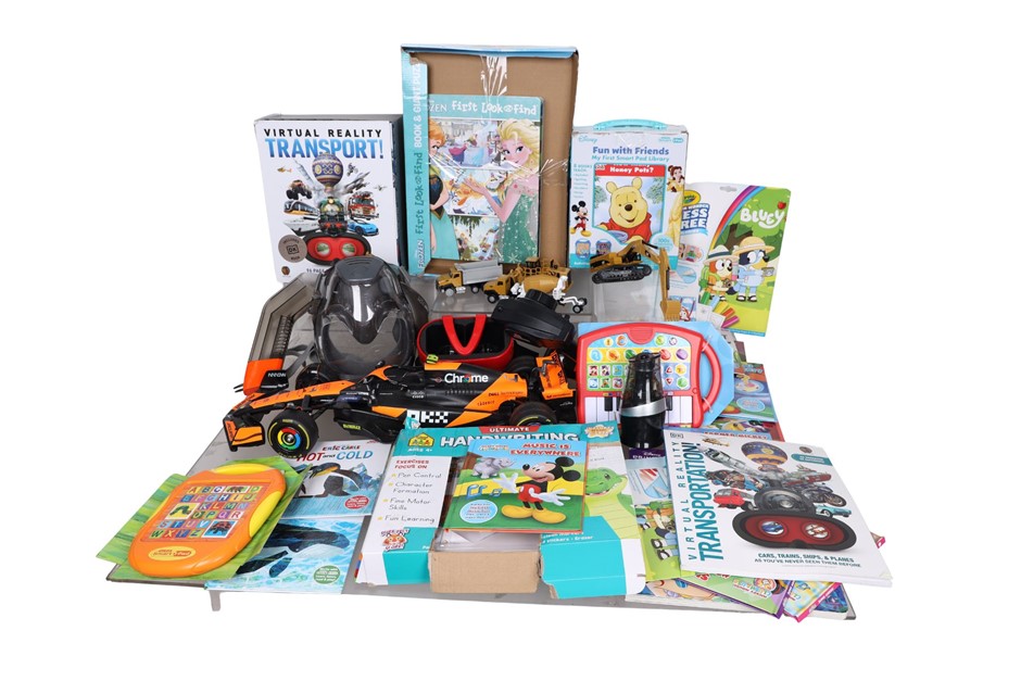Assorted Toys & Children's Products, inc. ABACUS & DISNEY, And More. NB: No