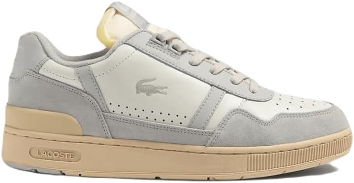 LACOSTE Men's T-Clip 123 2 SMA Sneaker, US8/EU40.5, Grey, 745SMA00722 Buye