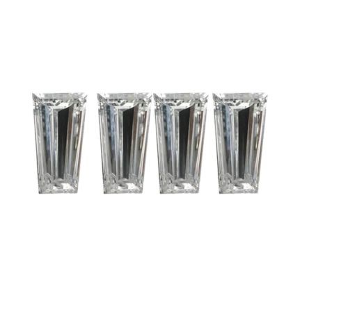 0.19 carat white fancy cut 4-Bagette diamond