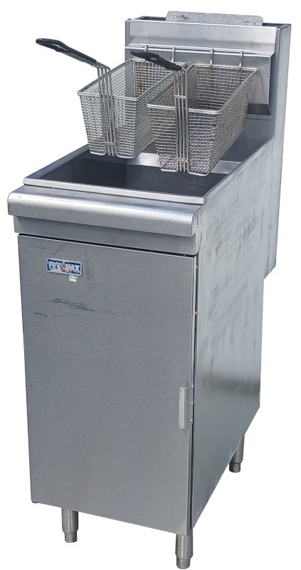 Frymax Superfast Gas Tube Fryer - Commercial Deep Fryers (rc300e)