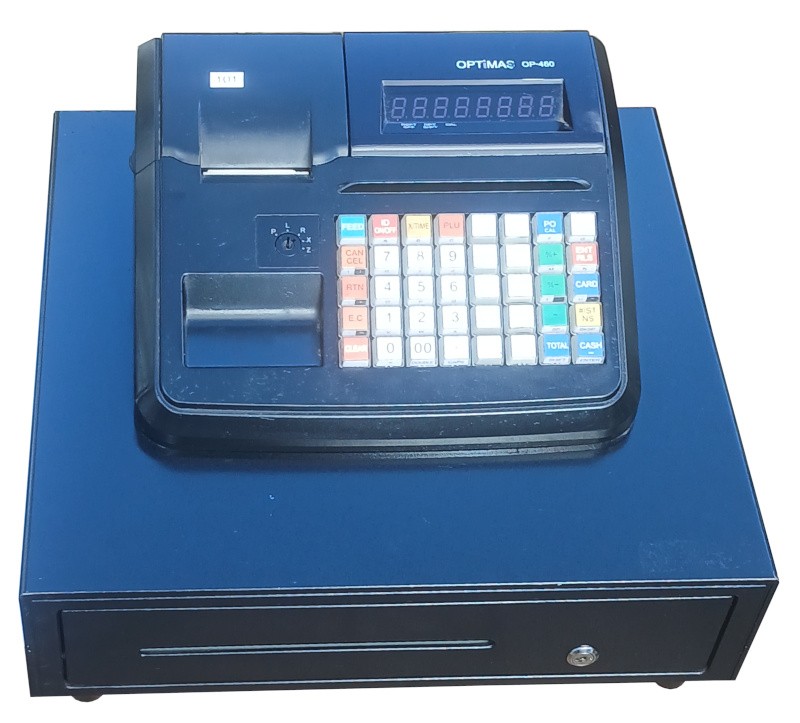 Optimas OP-460 Heavy Duty Electronic Cash Register POS with Drawer