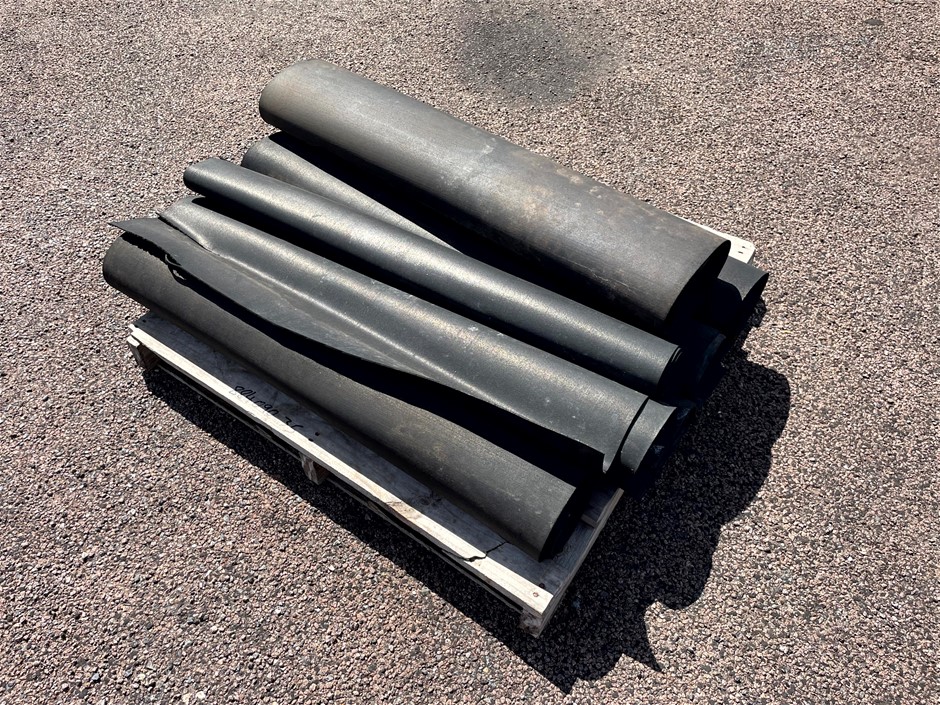<p>Rolls of Rubber Matting</p>