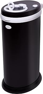 UBBI Steel Nappy Bin, Odour-Locking Diaper Pail for Baby Nursery,  Stainles