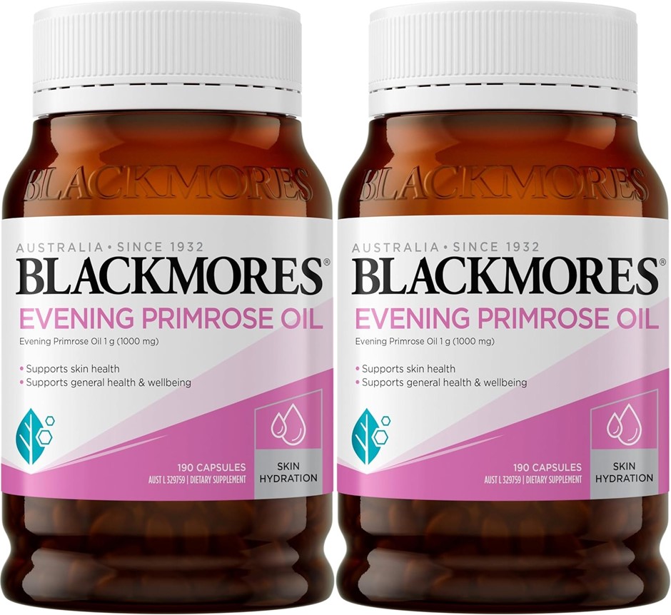 2 x BLACKMORES Evening Primrose Oil | Supports Skin Health & Hydration | An