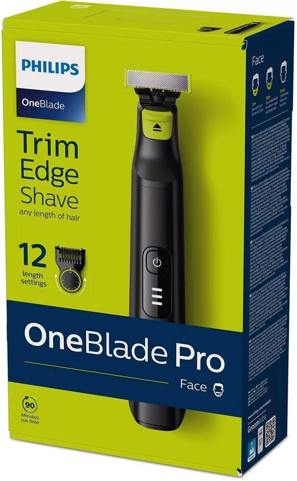 PHILIPS OneBlade Pro, Face, QP6530/15. NB: Damaged Outer Box.