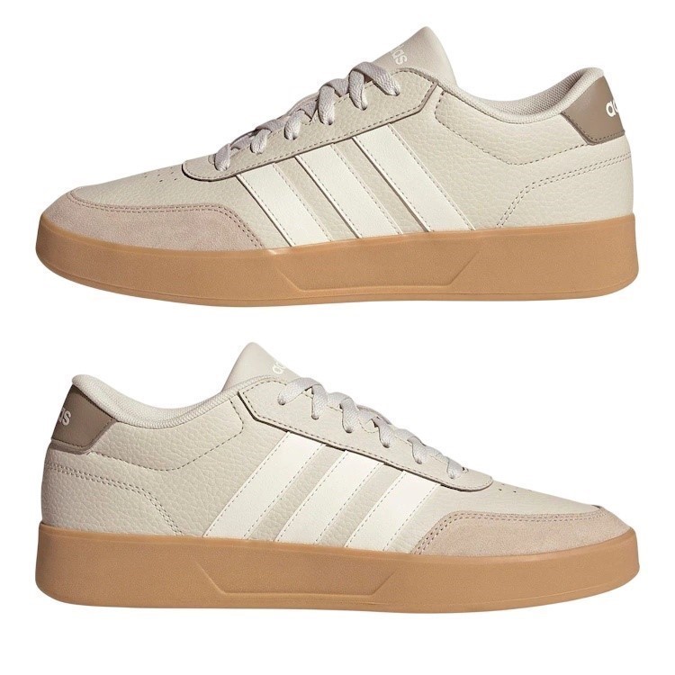 ADIDAS Men's Breaknet 3.0 Shoes, Size US9.5, Grey/Beige, JR3557. Buyers No