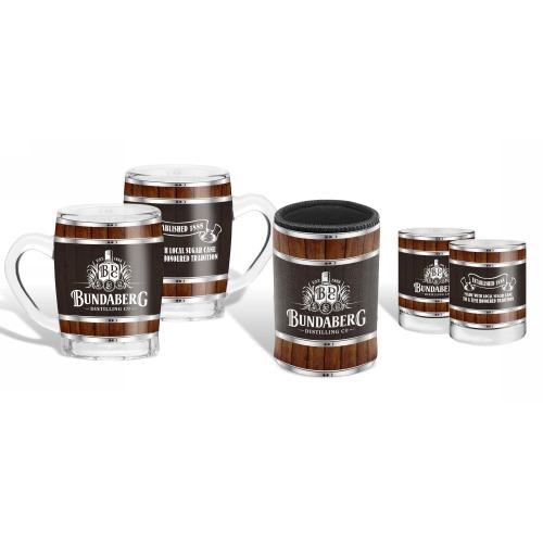 Bundaberg Rum Drinking Companion Set