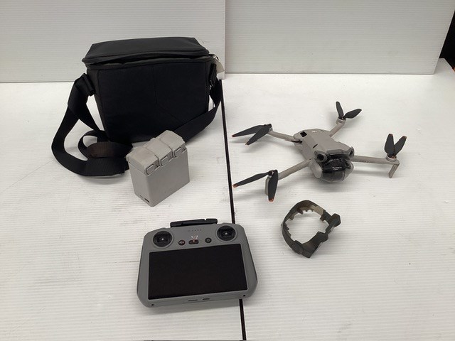 Black Bag Containing Drone