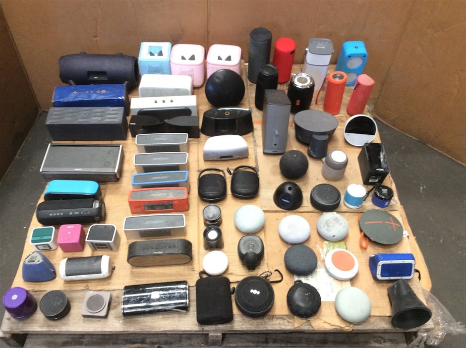 Mixed Brand Bluetooth Speakers & Smart Speakers Bundle