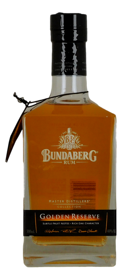 Bundaberg Rum M.D.C. Golden Reserve 2012 (1x 700mL), QLD.