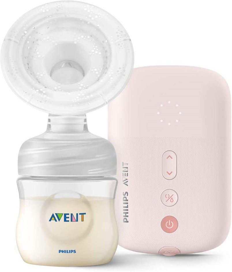 PHILIPS AVENT Electric Single Breast Pump, Corded, 8 + 16 Setting Levels.